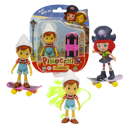 Pinocchio personaggi con accessorio
