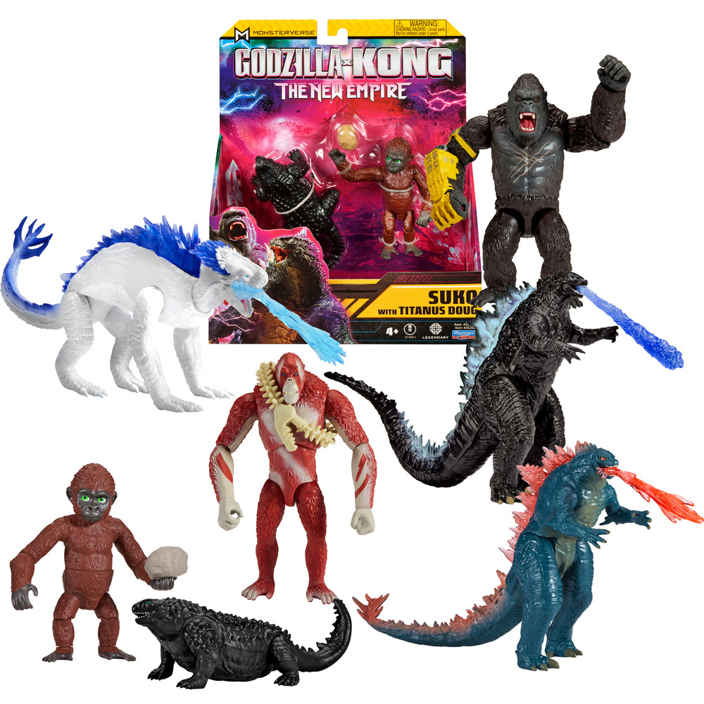 Godzilla x Kong personaggi base