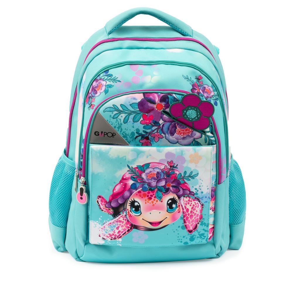 GoPop Zaino Round Turtle Bloom