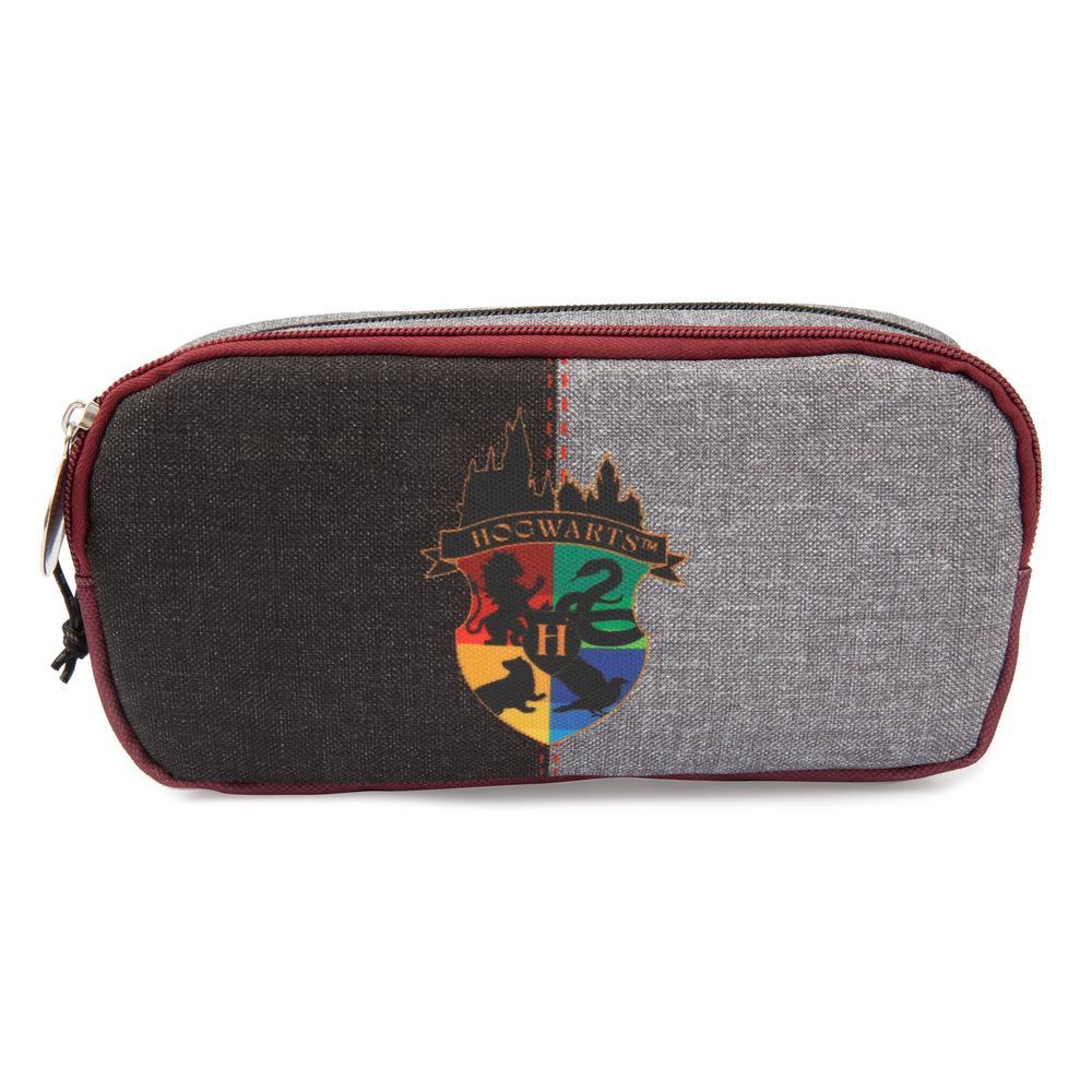 Astuccio Scuola Harry Potter Serpeverde (Slytherin) - 100% Poliestere, Capacità, Zip